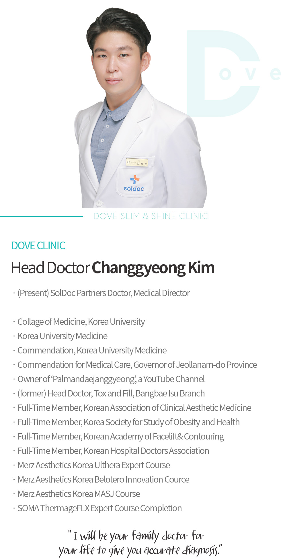 Head Doctor Changgyeong Kim